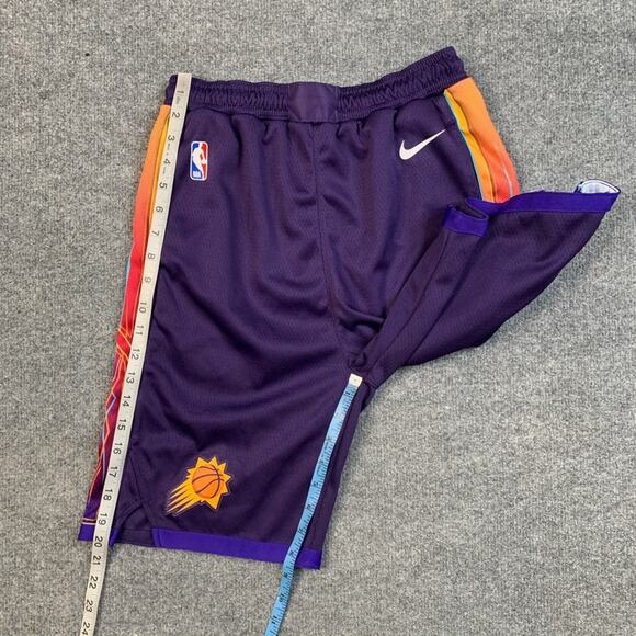 Phoenix Suns Shorts Boys Youth L Large Purple Player Engineered Basketball Nike - Picture 3 of 14
